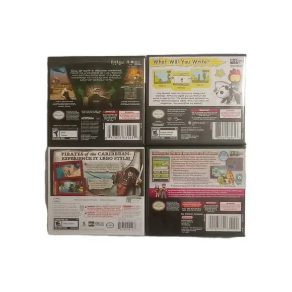 EMPTY Nintendo DS Game Cases: Scribblenauts/LegoPiratesCarribean/COD4/Pokemon - Picture 2 of 4